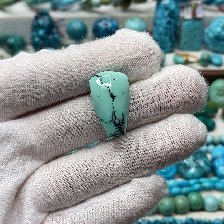 未镶嵌绿松石天然原矿 地大质检 抖音基地 顺丰发货