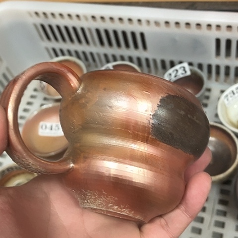 柴烧杯子大放漏优瓷柴烧