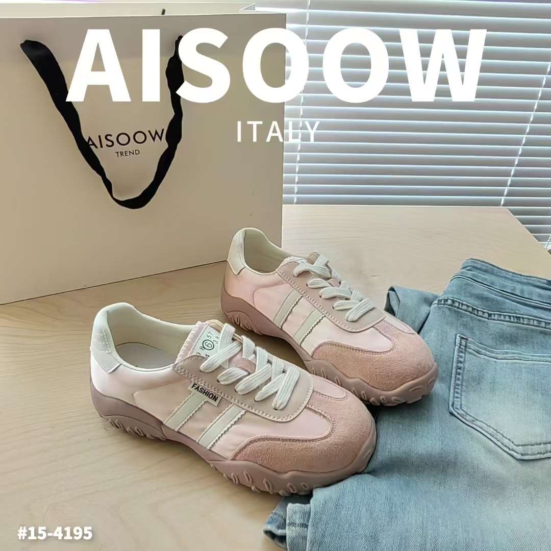 德训鞋透气低跟轻便时尚百搭