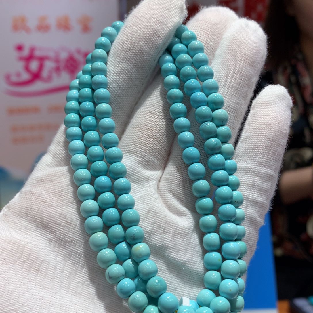 绿松石长链未镶嵌