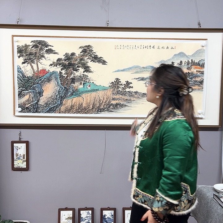 国画中美老师国画作品
