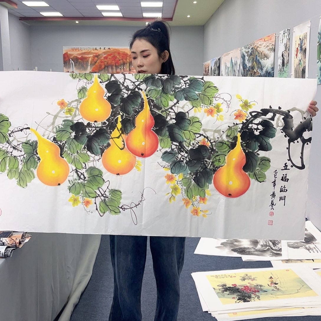 国画国画作品纯手绘