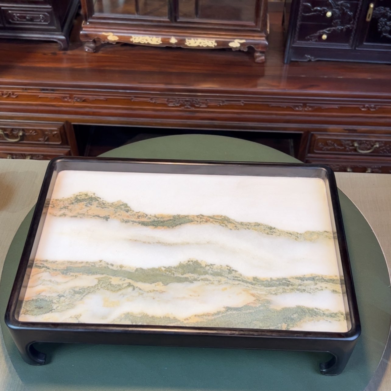 【闪购商品】黑酸枝木类成套家具老*