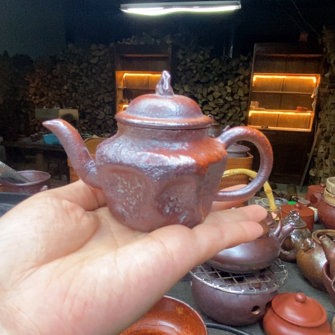 紫砂柴烧紫砂茶具