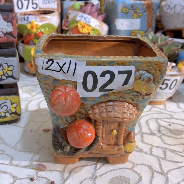 多肉花盆满15包邮