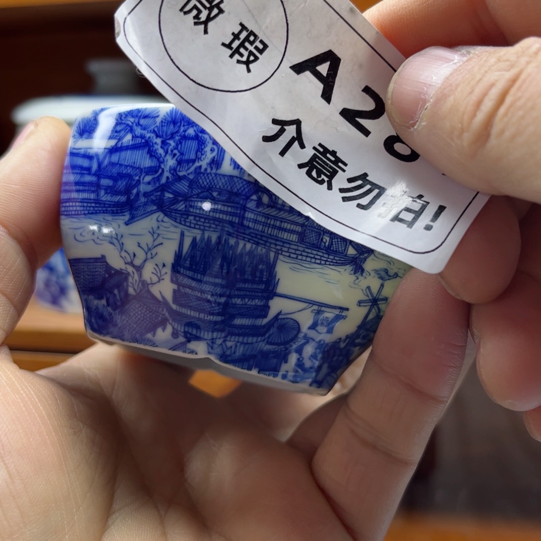 杯子安*手工手绘的陶瓷，