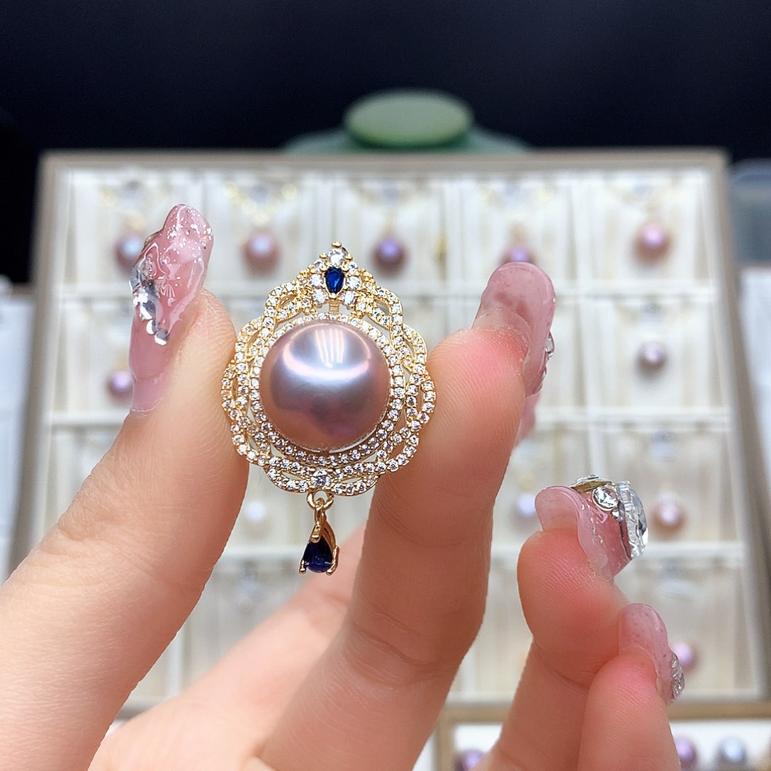 淡水珍珠颈饰合金