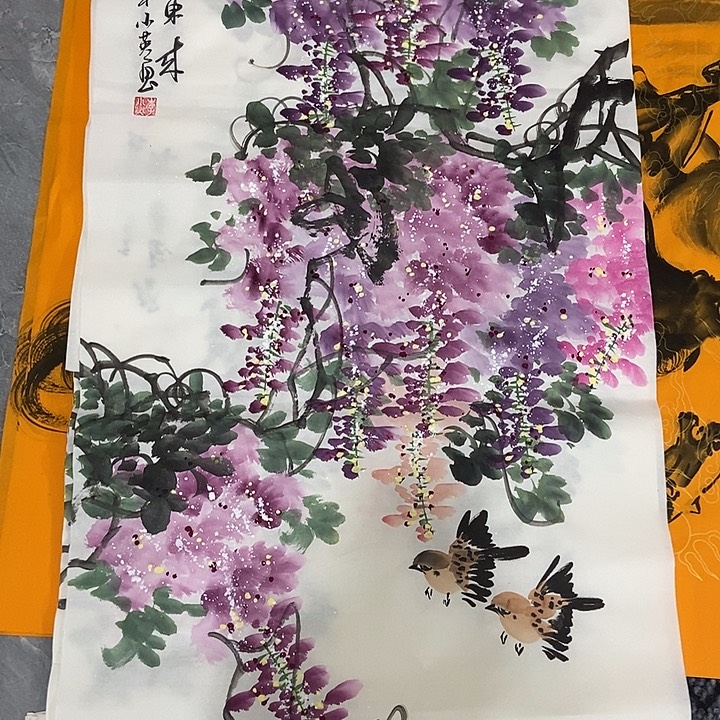 小周画廊的直播间