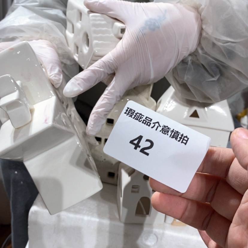 【闪购商品】摆件谈*只陶瓷摆件瑕疵特卖