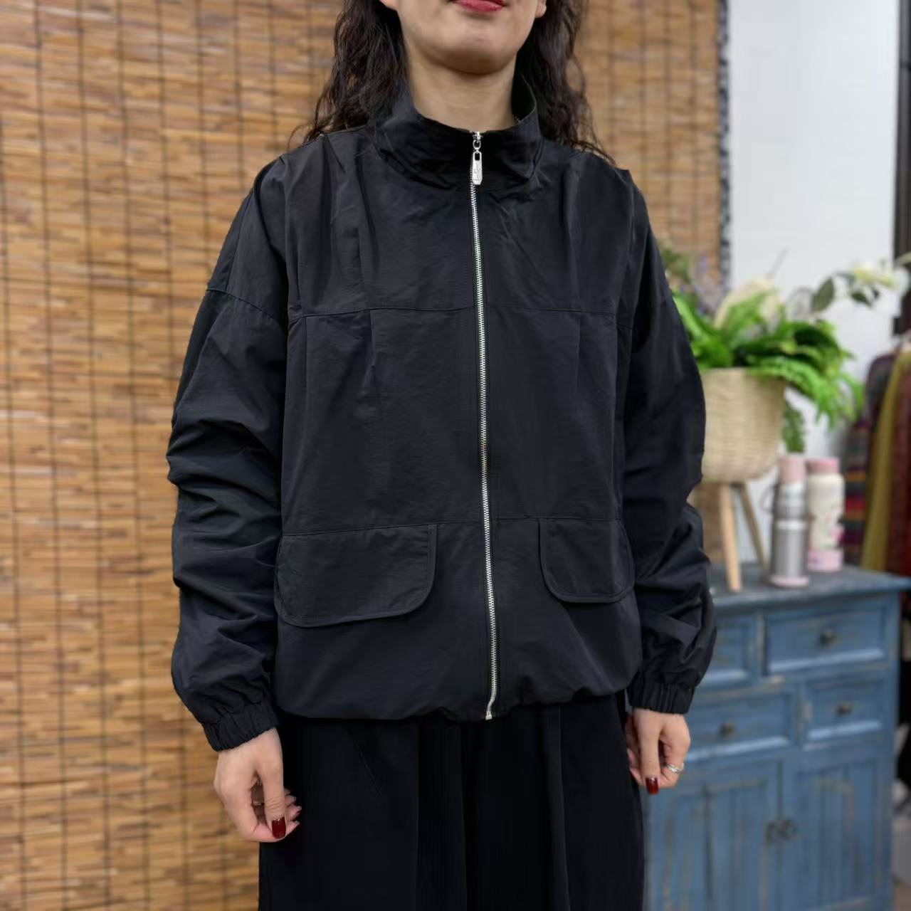 8862新款春季休闲百搭简约减龄显瘦外套