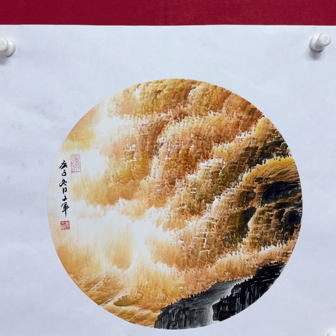 国画国画李文军教授国画精品