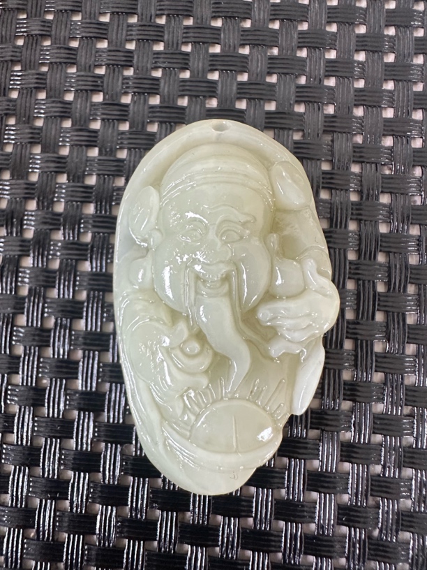 财神爷男女款玉石带证书