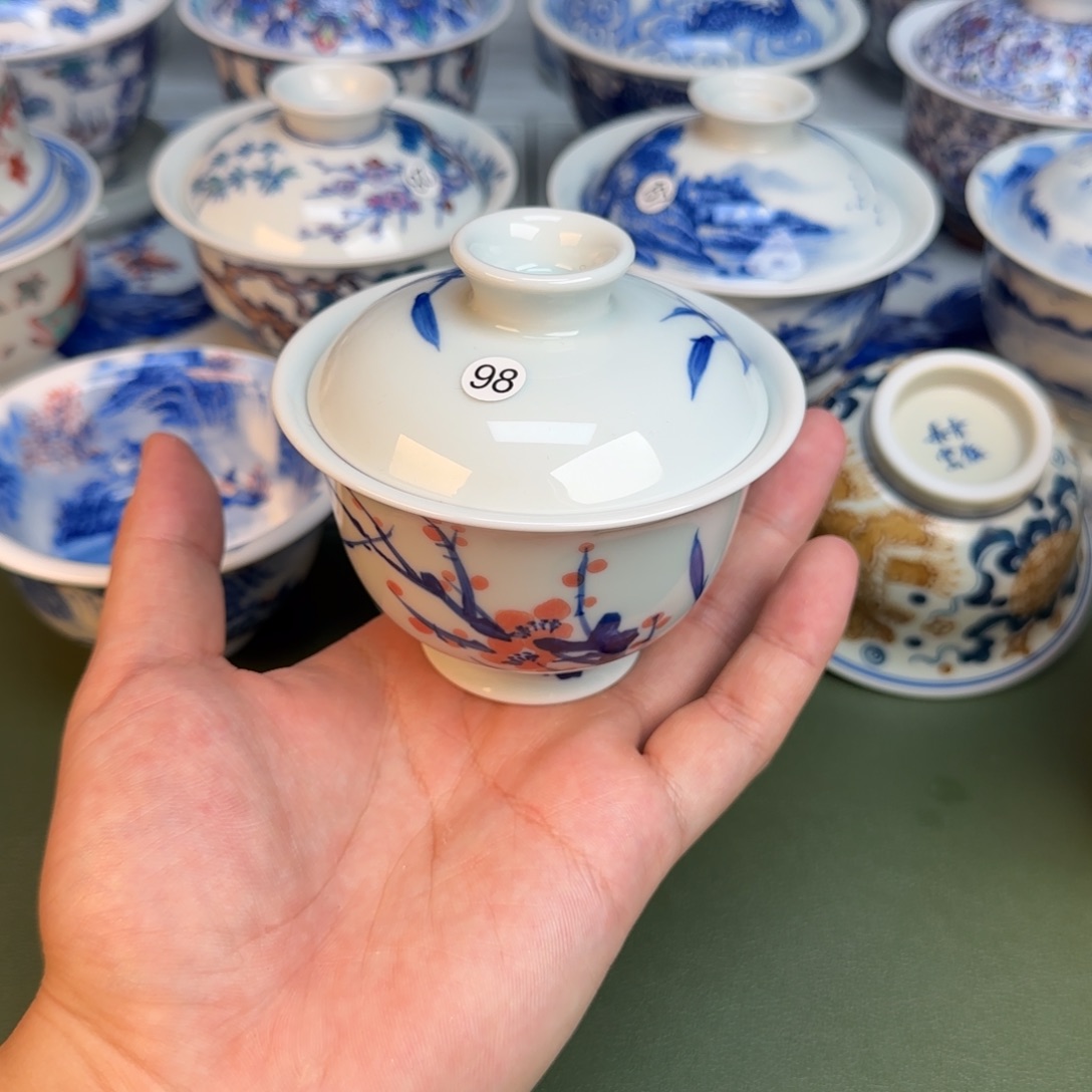 彦祖纯手工手绘茶具98