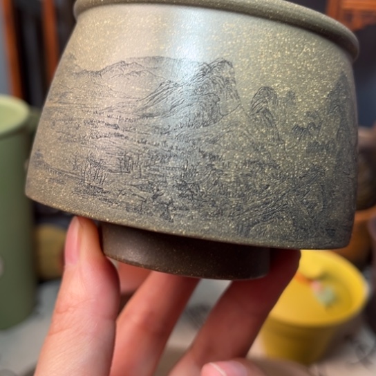 紫砂茶杯宜兴紫砂杯