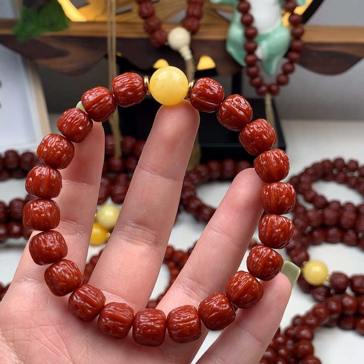 猴头核桃吊坠蛤蟆头10蜡