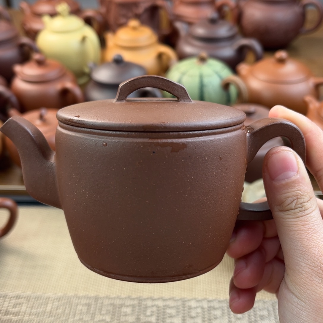 茶壶紫砂手工制作工艺精湛180cc