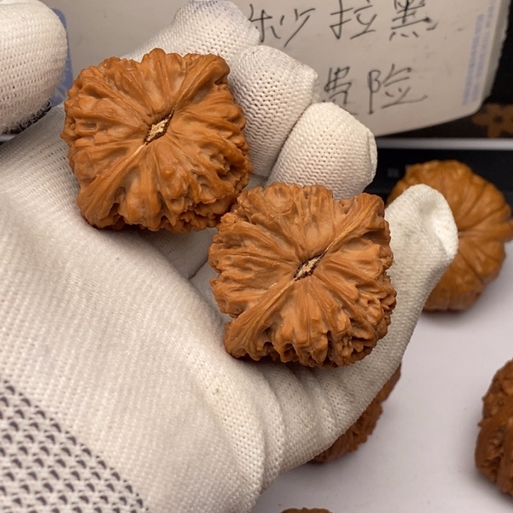 把件文玩核桃苏****儿南疆石42