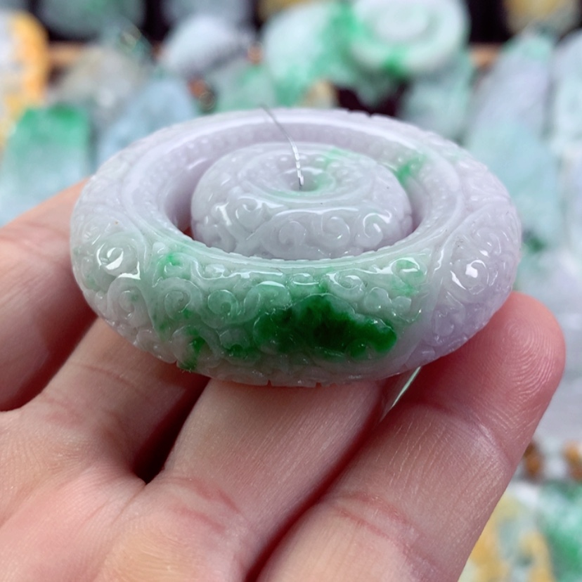 【闪购商品】翡翠吊坠(不含链)未镶嵌