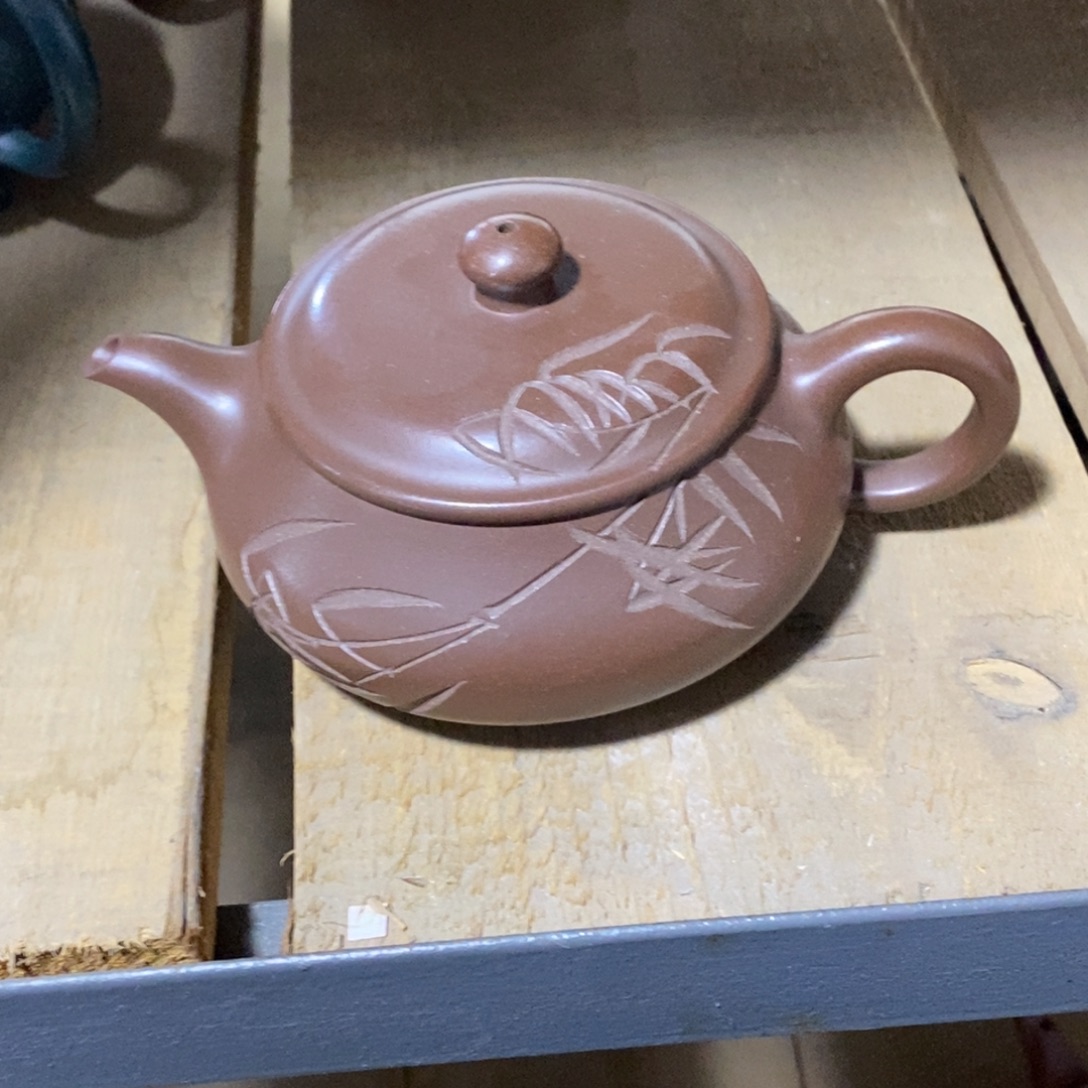 紫砂茶壶白19 明炉