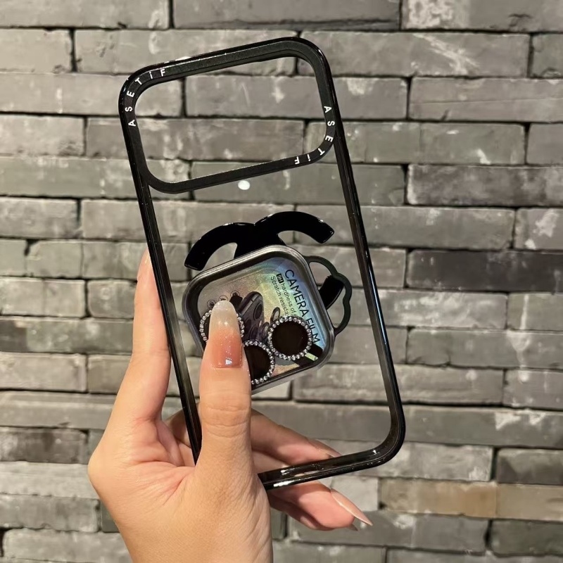 【高透升级版】网红壳适用于iPhone17promax/16pro/15防摔手机壳