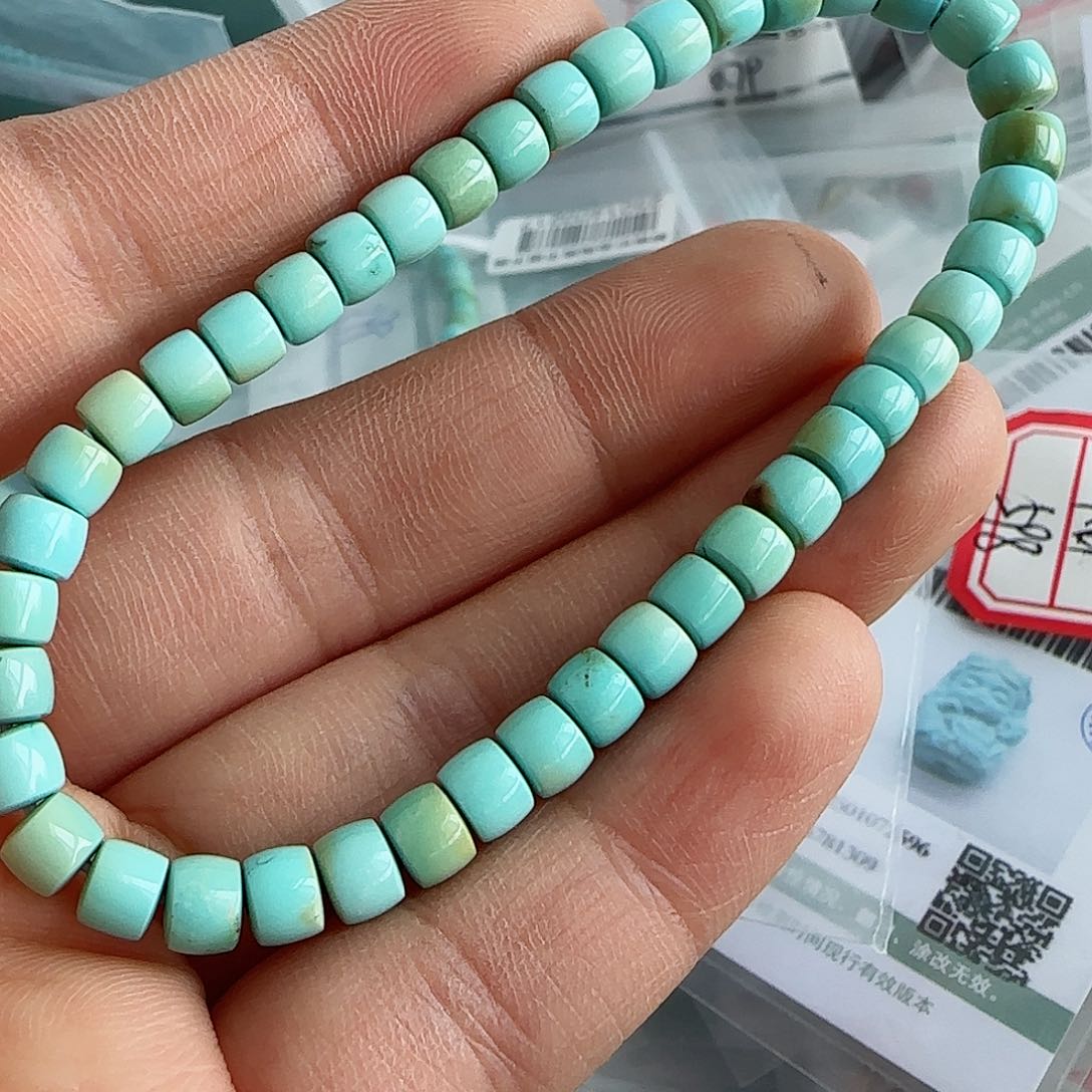 绿松石珠宝半成品未镶嵌