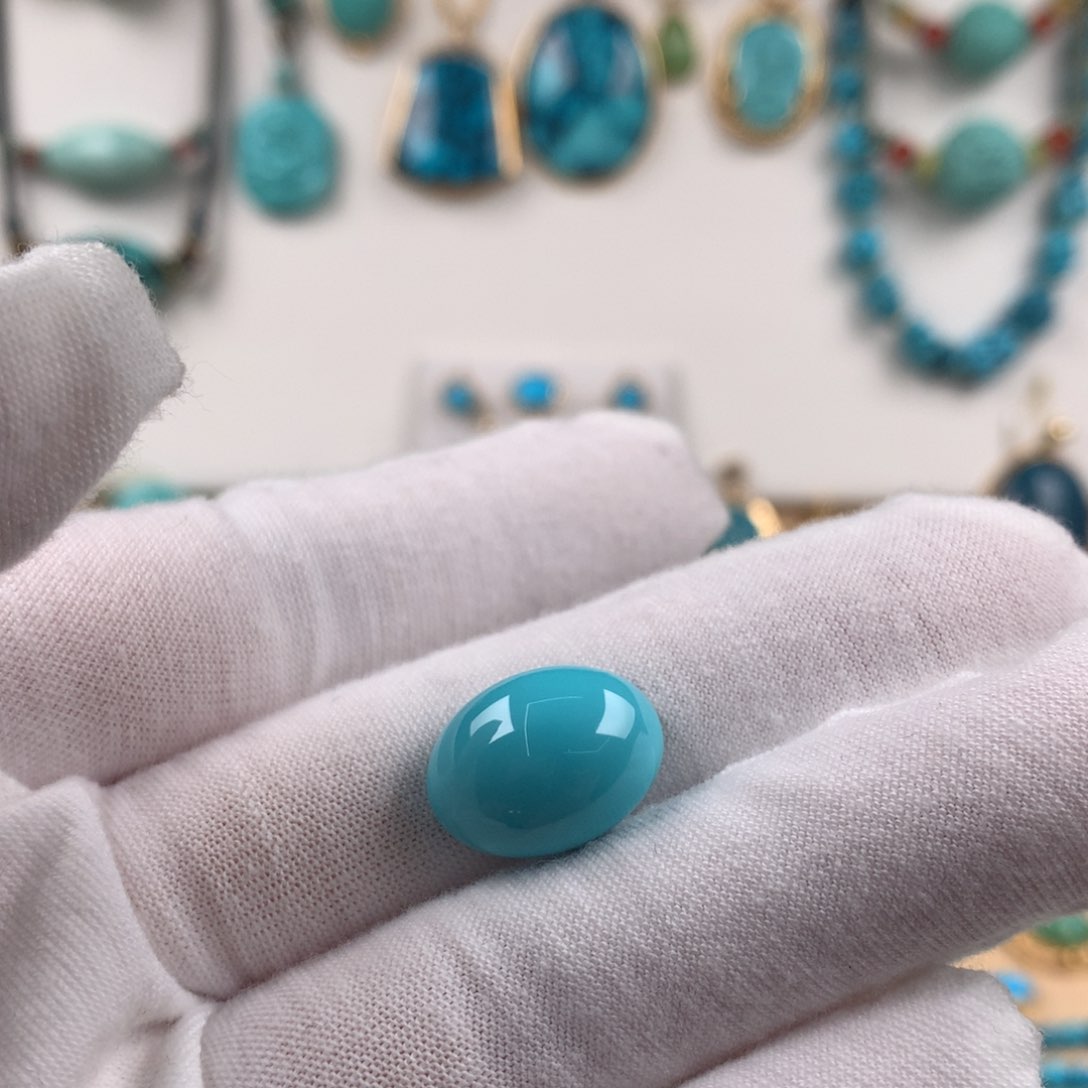 绿松石珠宝奇石未镶嵌