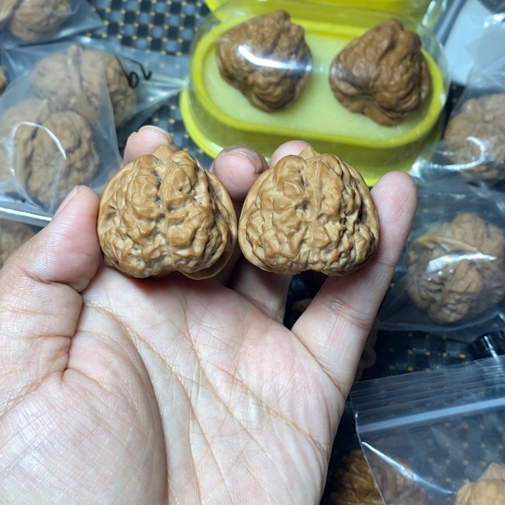 文玩核桃把件蛤蟆37全