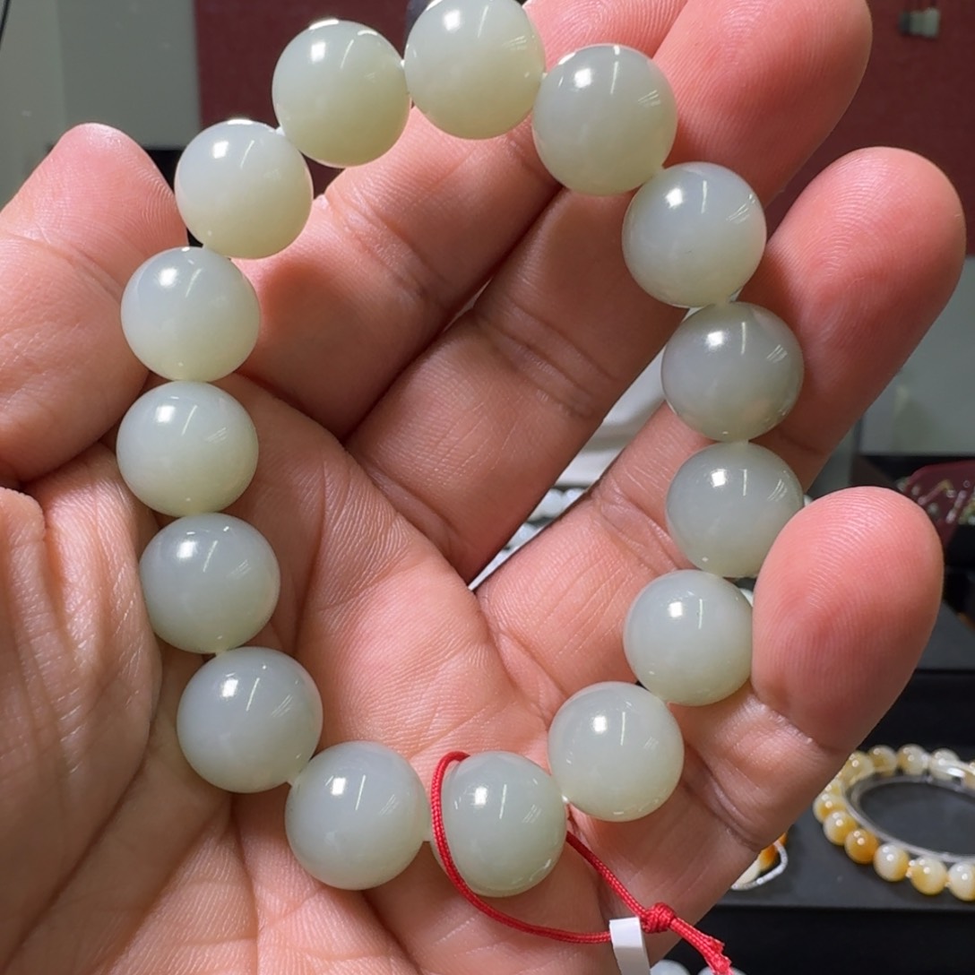 和田玉手链未镶嵌