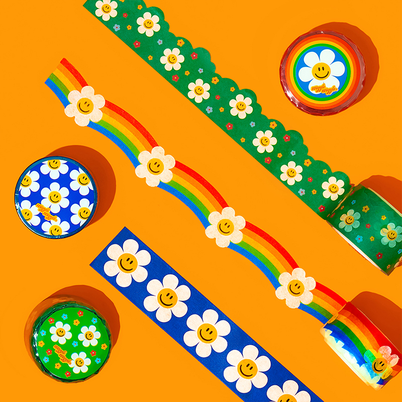 手账和纸胶带美纹贴纸美纹纸胶带整卷原创设计ins风创意礼品