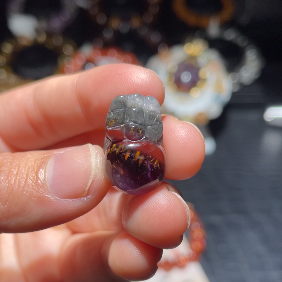 未镶嵌吊坠(不含链)水晶极光23貔貅吊坠