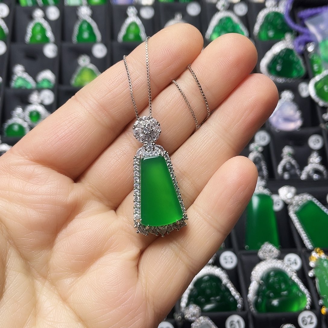 玛瑙/玉髓合金颈饰