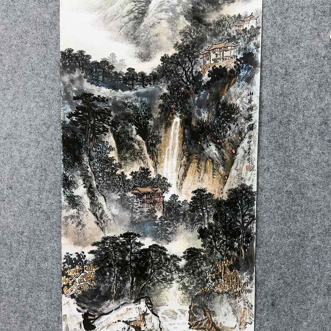 国画李涛老师作品欣赏