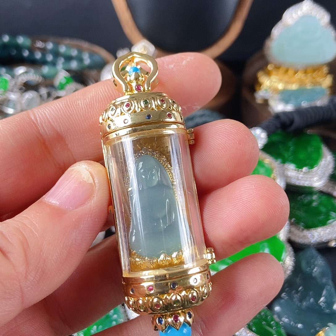 翡翠吊坠(不含链)未镶嵌071吊坠