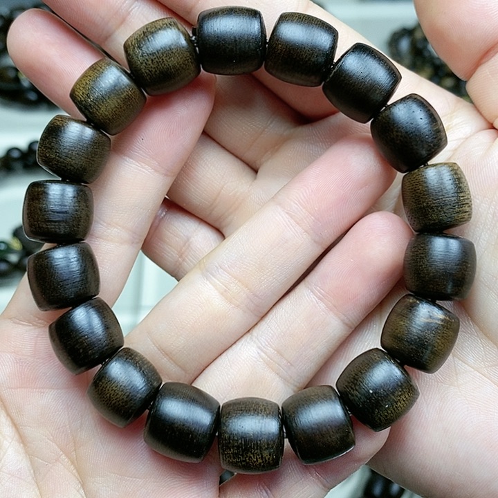 手串沉香泉越南芽庄白奇楠沉水料