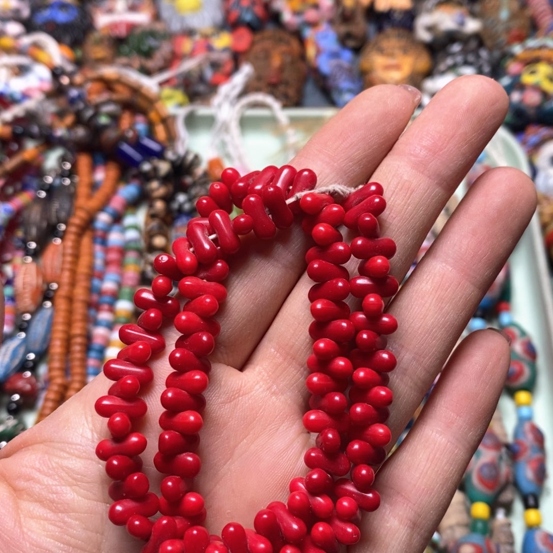 琉璃颈饰印度尼西亚链子