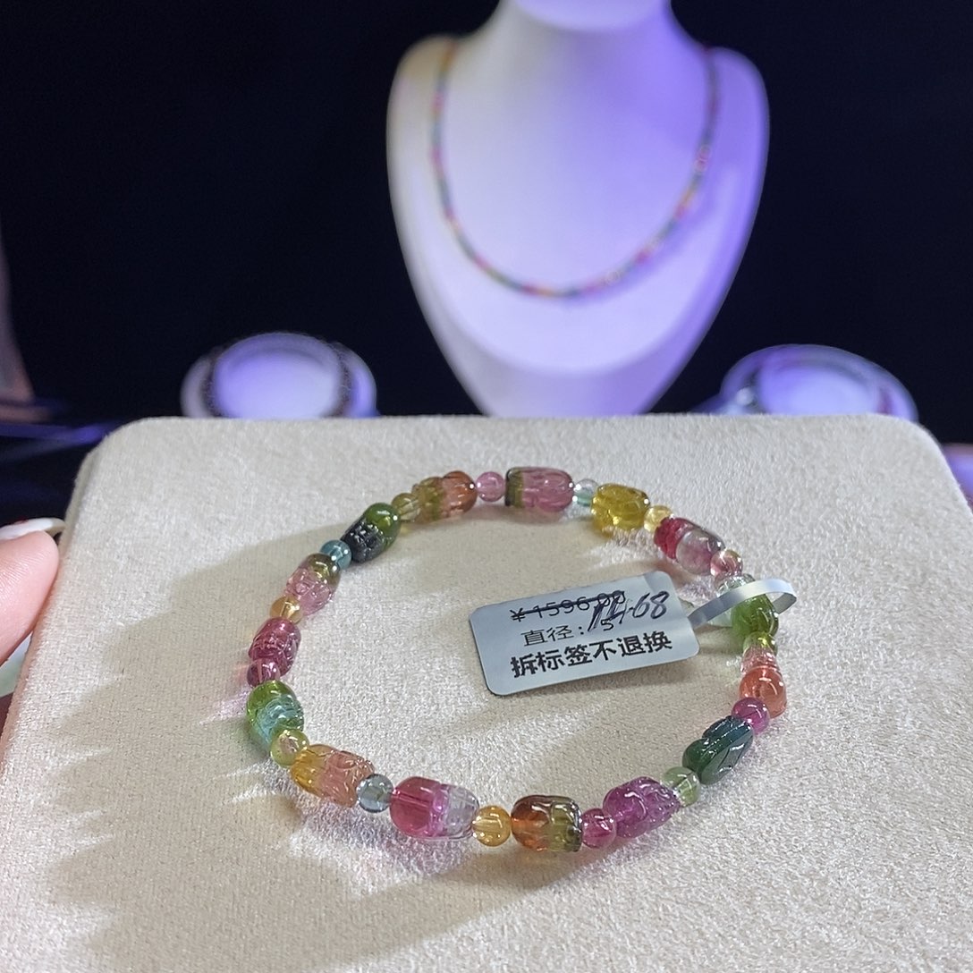 手链未镶嵌碧玺貔貅
