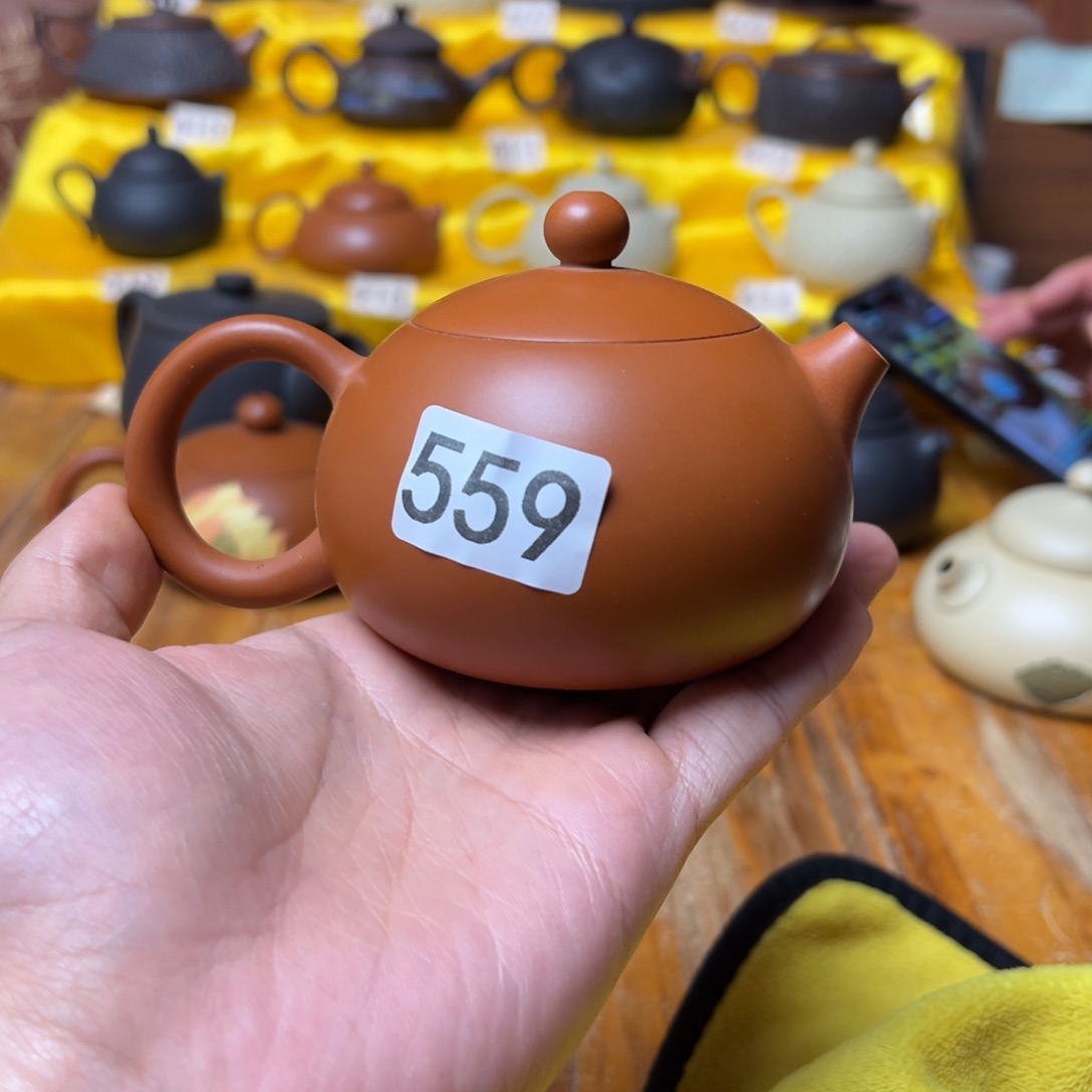 壶复烧微瑕西施壶