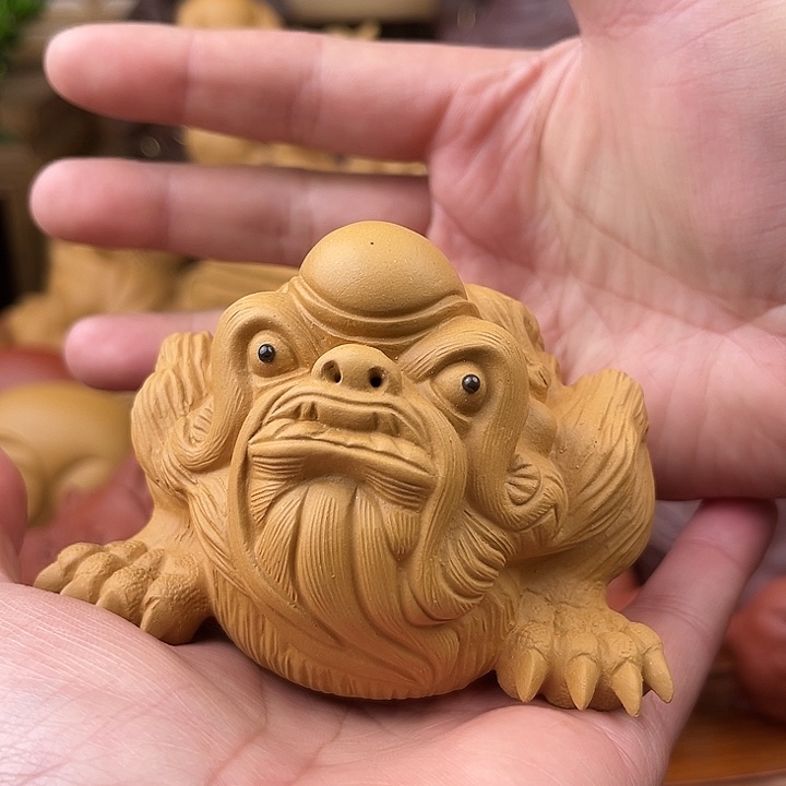 紫砂茶宠紫砂金蟾