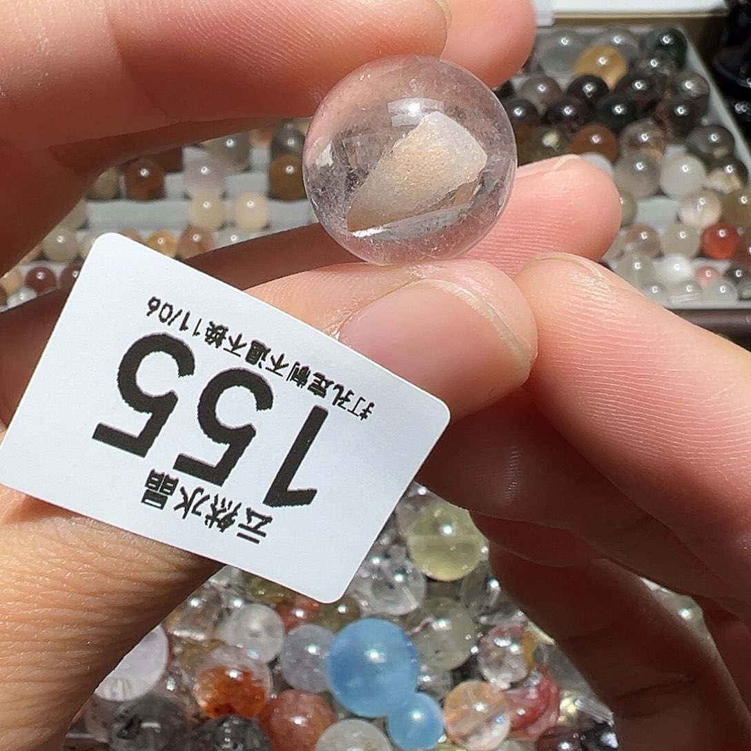 未镶嵌水晶珠宝半成品