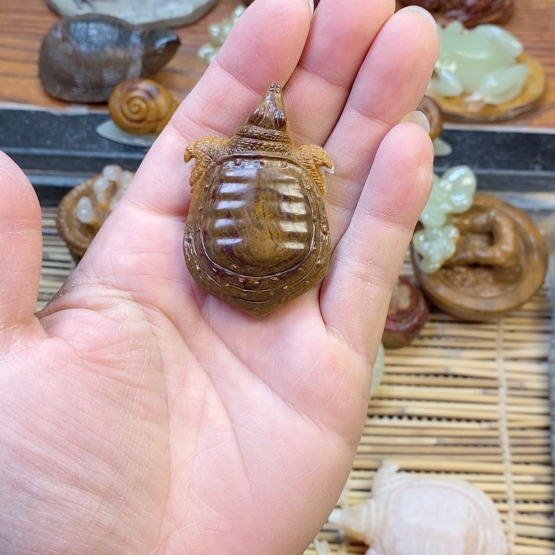 【闪购商品】砖雕中*天然一体雕刻