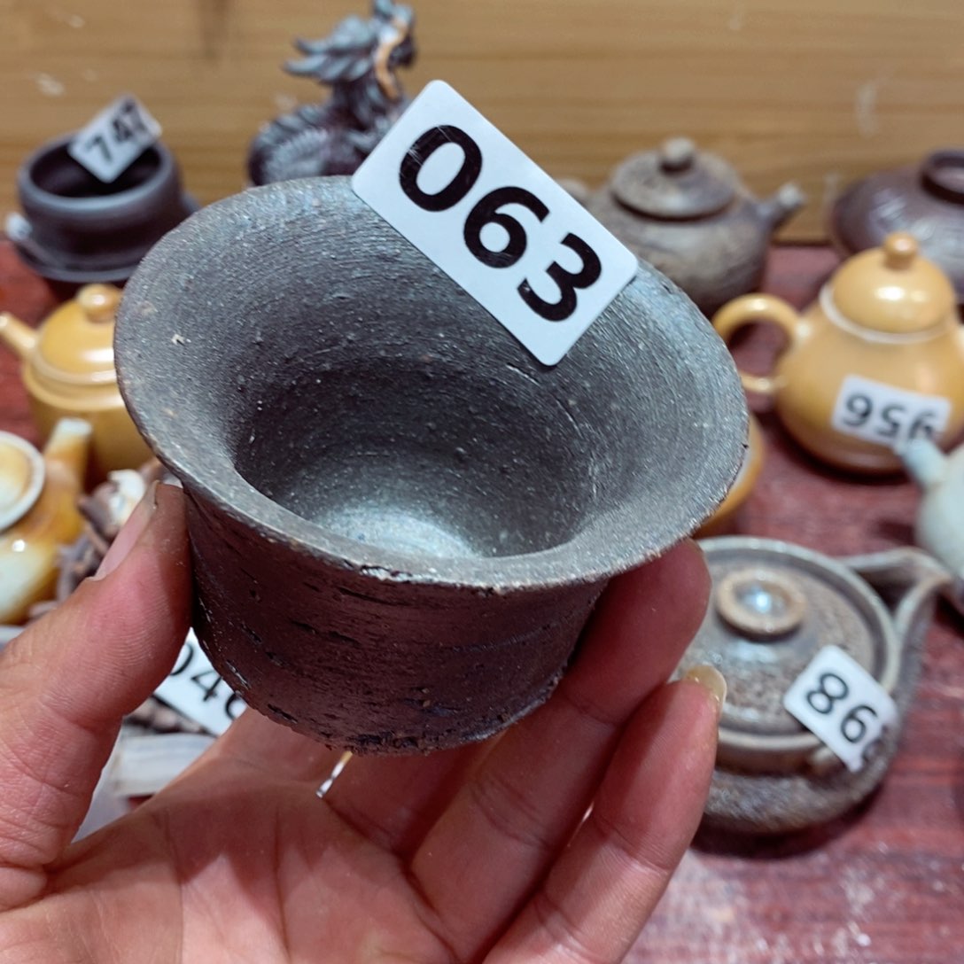 柴烧茶具陶瓷杯子