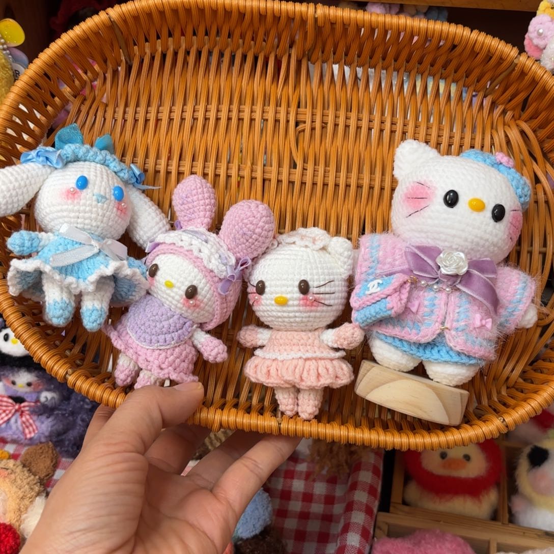 编织品纯手工编织摆件