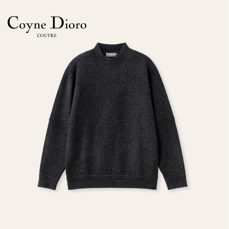 【秋上新】套头微宽松套头款毛衣秋季圆领秋冬男士MDAC-265