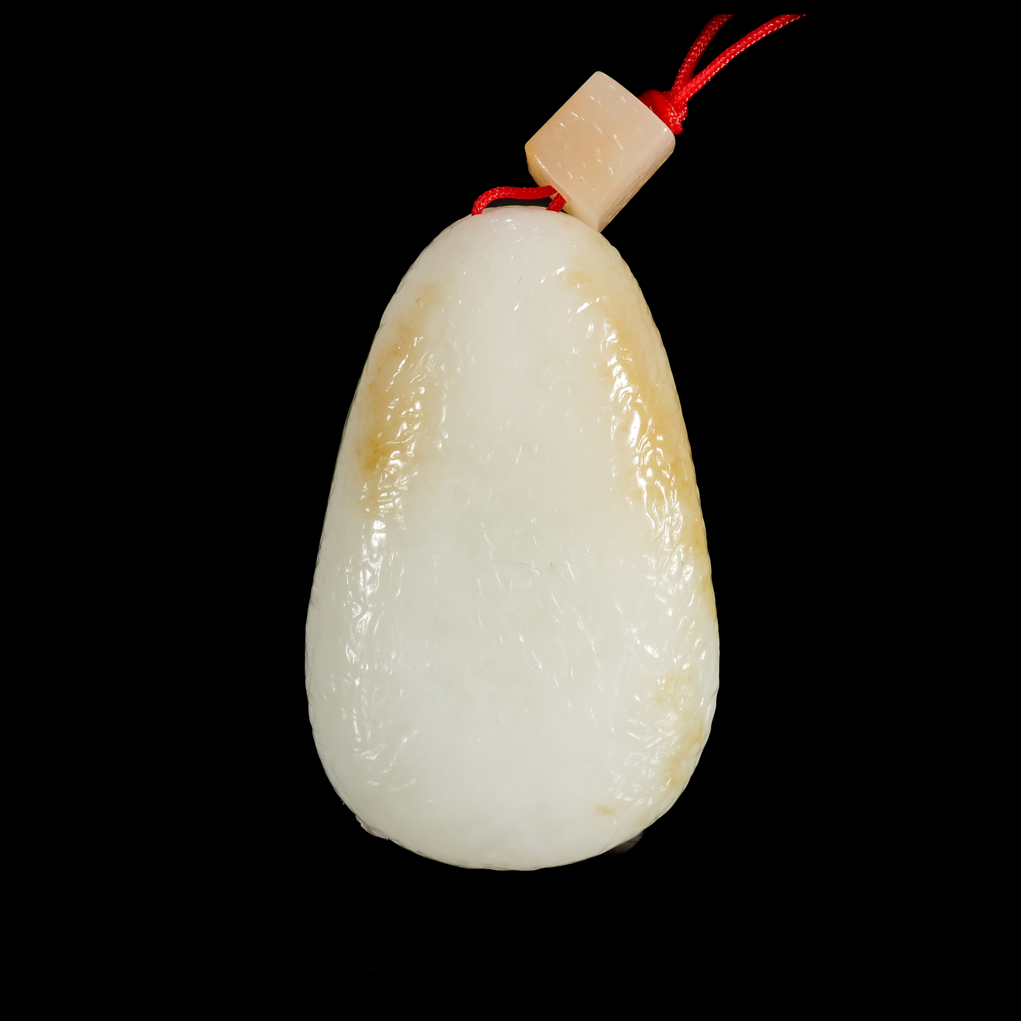 LOT.023和田玉水滴形吊坠/X4055