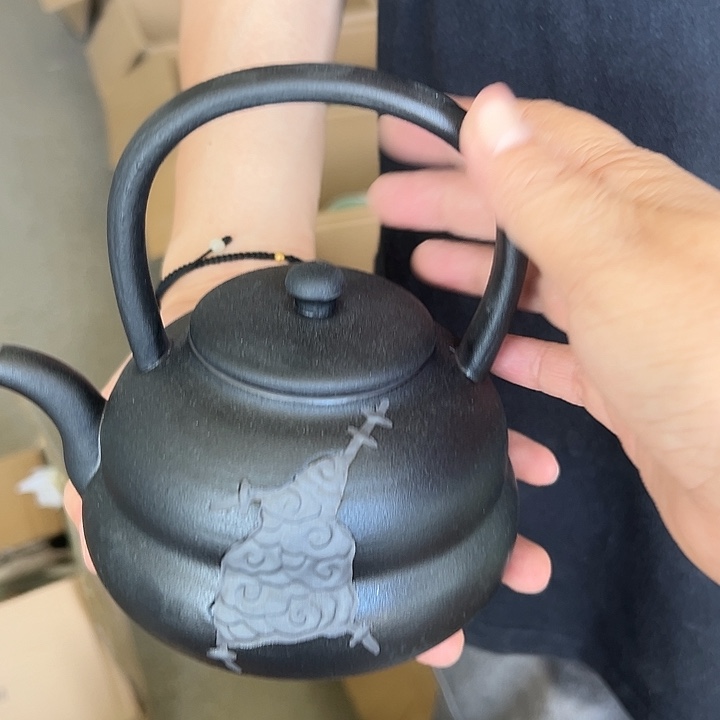 龙泉云间青瓷小米茶器