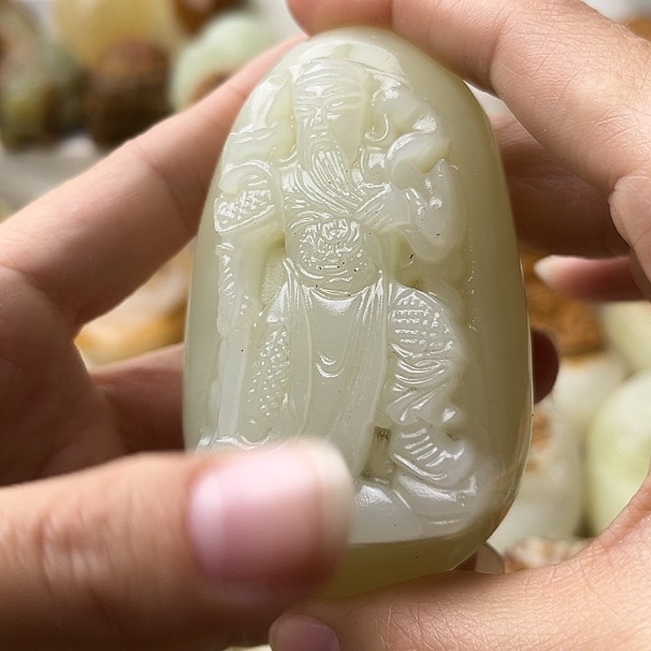 石材古青石不退换关公