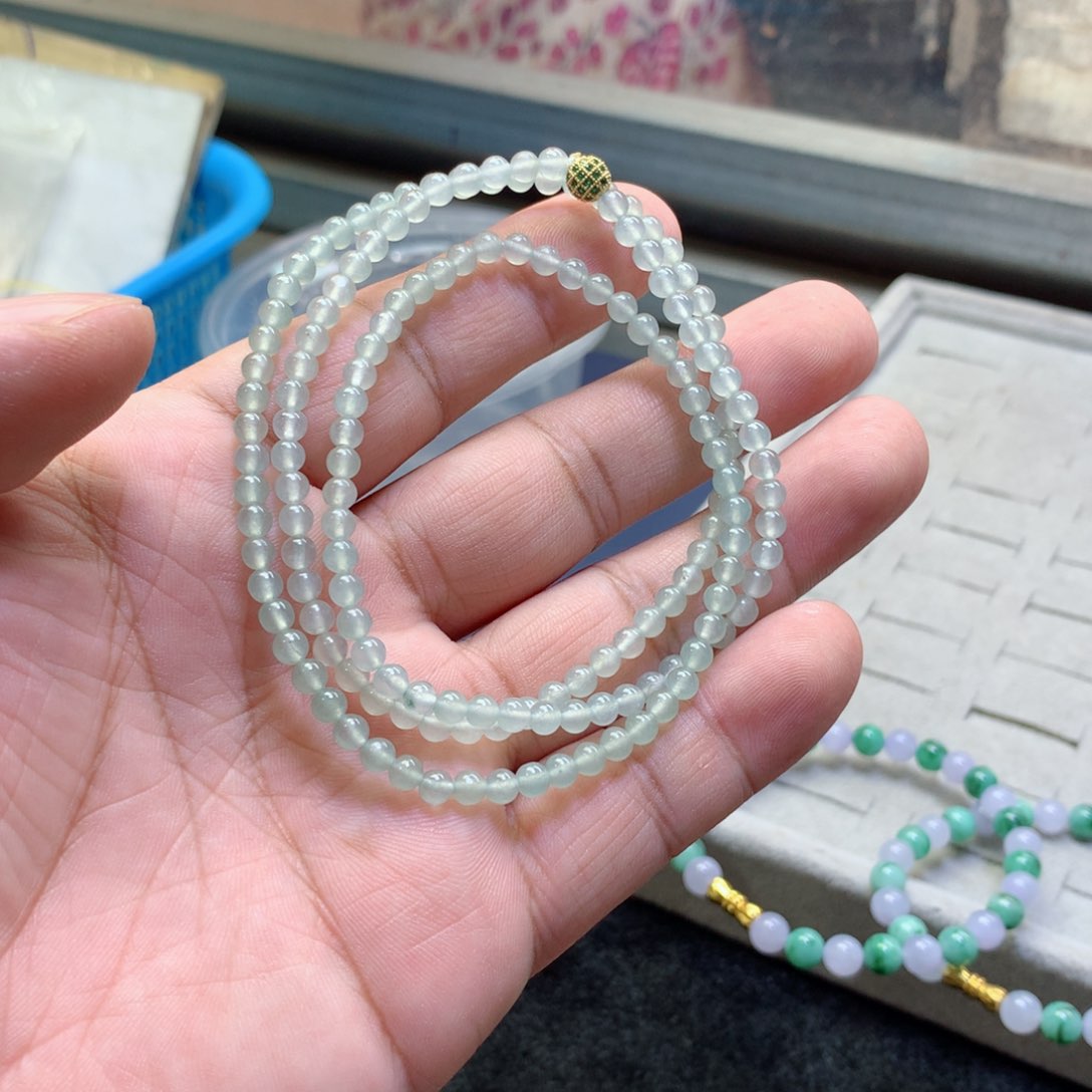 定制翡翠未镶嵌珠子