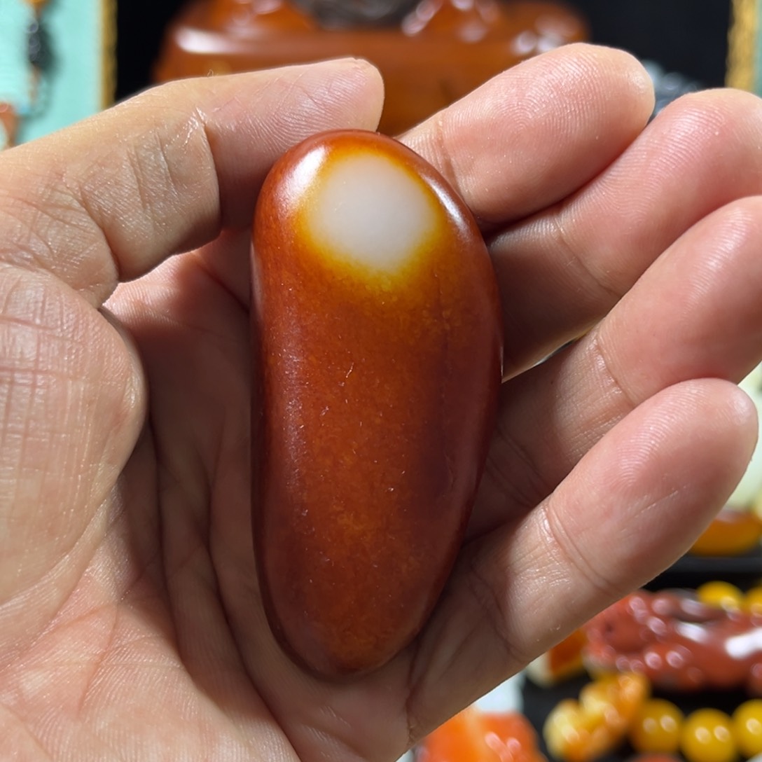 和田玉未镶嵌挂件憨**生