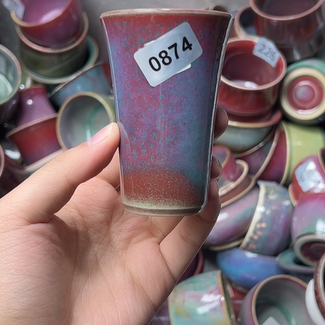 摆件陶窑口自销原矿钧瓷