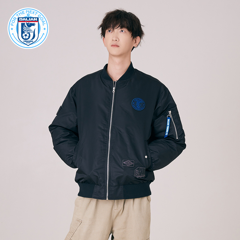 【2025年11月上新】大连英博足球俱乐部球迷周边-飞行夹克成都发货